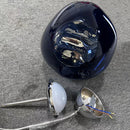 Lava Acrylic Pendant Light With Polished Chrome Finish
