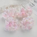 GobekUsa Hydrangea Flowers: 30Pcs 8cm Fake Flowers for Home Decor, Wedding, DIY Wreaths