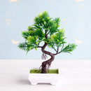 GobekUsa Artificial Bonsai Tree Potted Plant for Home, Hotel & Garden Decor