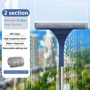 GobekUsa 2-in-1 Glass Wiper & Screen Brush | Telescopic Window Cleaner