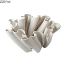 GobekUsa Bud Shape Ceramic Vase Floral Arrangement Desk Decor Modern Artificial Flowers