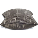 GobekUsa Brown Geometric Random Braided Square Pillow Cover - Wabi Sabi Style Collection