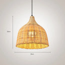 Southeast Asia Bamboo Rattan Woven Pendant Light