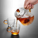 GobekUsa Borosilicate Glass Teapot with Infuser for Puer Tea and Boiling Water