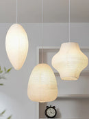 GobekUsa Akari Noguchi Rice Paper Pendant Lights for Bedroom Tea/Living Room
