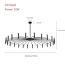 GobekUsa Art Pendant Chandelier - Nordic LED Indoor Lighting Fixture