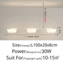 GobekUsa Cloud Cookie LED Chandeliers Modern Minimalist Children's Room Bedroom Lamp