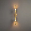 GobekUsa Gold Metal Wall Light: Nordic Style Bedroom Bedside Lamp for Modern Living Room Decor