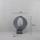 GobekUsa Geometric Crystal Sculpture Home Decor Figurine