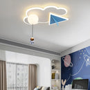 GobekUsa Children's Room Ceiling Chandelier Light - Modern Dimmable Indoor Lighting