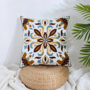 GobekUsa Boho Farmhouse Floral Square Pillow Cover Set of 2