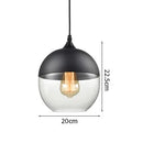 GobekUsa LED Glass Pendant Lamp: Modern Nordic Hanging Light for Kitchen, Bedroom, Hotel & Restaurant decor.