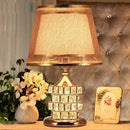 GobekUsa Crystal Table Lamp: Elegant European Style Home Decor and Wedding Gift