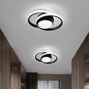 GobekUsa Black Gold LED Ceiling Lights with Remote Control - Indoor Chandelier Lighting