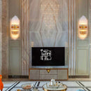 GobekUsa Gold Crystal Wall Lights: Modern LED Sconce for Bedroom, Living Room & Bathroom