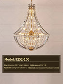 GobekUsa Crystal Chandelier: Modern Luxury for Living, Dining, Bedroom