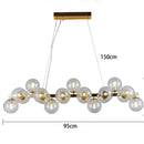 GobekUsa Glass Ball LED Pendant Lights for Home Decor and Luminaires