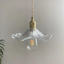 Nordic Colorful Glass Pendant Light With Polished Copper