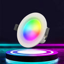 GobekUsa Dimmable RGB LED Downlight 10W/15W Ceiling Spot Light with Remote Control