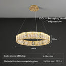 GobekUsa Crystal Ceiling Chandelier | Luxury Glass Hanging Lamps LED Décor