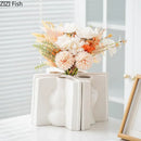 GobekUsa Creative Flowers Desk Decoration Vase | Artificial Floral Decor for Aesthetic Rooms