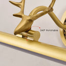 GobekUsa Antler 8W LED 46CM Mirror Light Sconce for Bedroom and Bathroom