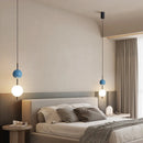 GobekUsa Glass Ball LED Pendant Light for Living Dining Bedroom