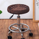 GobekUsa Jacquard Elastic Bar Chair Cover - Stretch Round Seat Protector