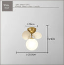 GobekUsa Frost Glass Ceiling Chandelier for Home Indoor Lighting
