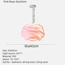 GobekUsa CARMINA Rose Flower Pendant Lights for Kitchen Bedroom Living Room