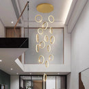 GobekUsa LED Pendant Lights: Modern Simplicity for Living Room, Dining Area, Staircase Chandelier