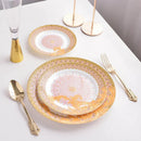 GobekUsa Golden Flower Bone China Tableware Set