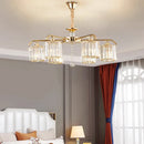 GobekUsa Crystal Lustre Chandelier: Modern Luxury Indoor Lighting Fixtures