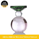 GobekUsa Crystal Candle Holder: Elegant Table Centerpiece for Romantic Events & Home Decor