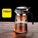 GobekUsa Glass Tea Kettle with Infuser for Brewing Tea and Herbal Drinks