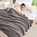 GobekUsa High-Density Plush Double-Layer Blanket - Multi-Functional and Cozy Warmth