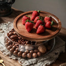 GobekUsa Glass Food Storage Containers with Wooden Lid | Stylish Kitchen Organizer
