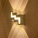GobekUsa IP65 LED Wall Lamp for Indoor/Outdoor Waterproof Garden Lighting
