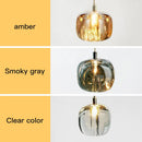 GobekUsa Crystal LED Chandelier: Modern Living Room Suspension Light for Home Decoration
