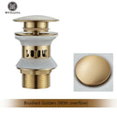 GobekUsa Black Gold Pop Up Drain for Sink - Faucet Accessory Kit