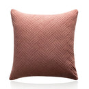 GobekUsa Blue Wave Crimping Quilted Cushion Cover for Home Sofa Bed Decor