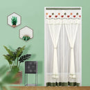 GobekUsa Lace Embroider Anti-Mosquito Net Door Curtains - Pleated Design for Light and Air Flow