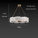 GobekUsa Cloud Mist Glass Pendant Lights LED Room Decoration Lighting