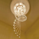 GobekUsa Double Spiral Staircase Chandelier for Modern Home Decoration