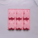 GobekUsa 6 Hole Tooth Silicone Mold 3D Cake Biscuit Candy Ice Cube Bakeware