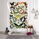 GobekUsa Butterfly Map Tapestry Wall Hanging: Bohemian Room Decor