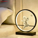 GobekUsa Dimmable Angel Table Lamp for Dream Bedroom Decor & Warm LED Lighting