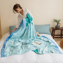 GobekUsa Bamboo Four Layer Gauze Summer Quilt - Cool & Refreshing Thin Blanket