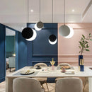GobekUsa Crescent Moon LED Pendant Chandelier for Modern Minimalist Decor