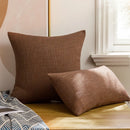 GobekUsa Linen Cotton Throw Pillowcase 100% Polyester Cushion Cover for Home Decor